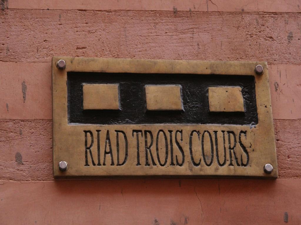 Riad Les Trois Cours Μαρακές Εξωτερικό φωτογραφία